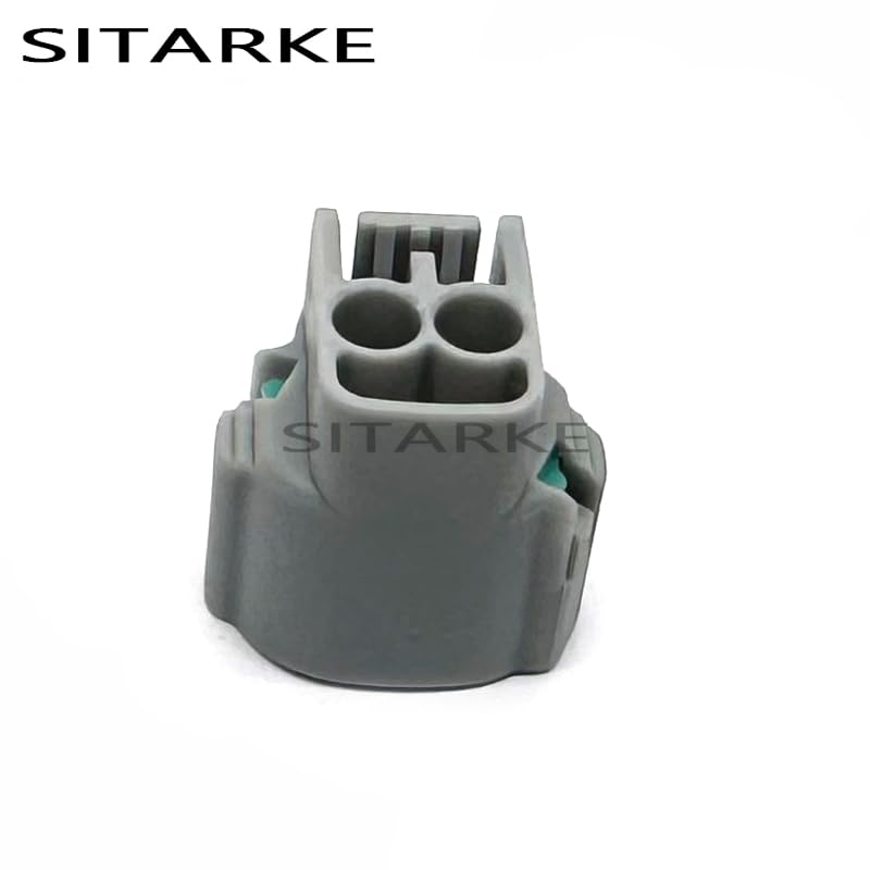 Wiring Connecting Terminals 5 Sets 2Pin Female Electrical Sensor Plug Automotive Wire Housing Connector 7283-7526-40 90980-11162 - (Package: 20 Sets)