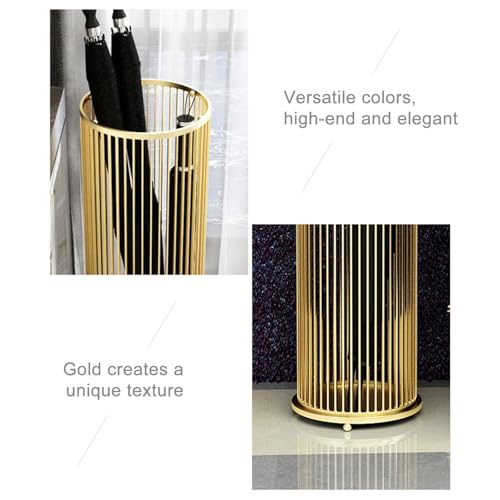 Solution de rangement intérieur haute capacité en métal pour parapluies - 4