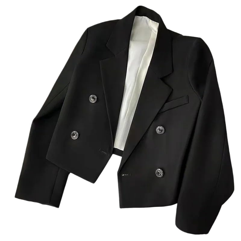 Blazer Donna,Blazer da Donna Elegante, Blazer da Ufficio per Signore, Giacca da Completo a Maniche Lunghe Versatile per la Città