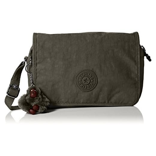 Kipling , Borsa Messenger Uomo, Grün (Cactus Khaki J89) (Verde) - K12389
