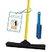 Evriholder 250I-180I-AMZ, FURemover Pet Hair Removal Broom and Lint Brush Combo with Squeegee and Telescoping Handle That Extends from 3-5'