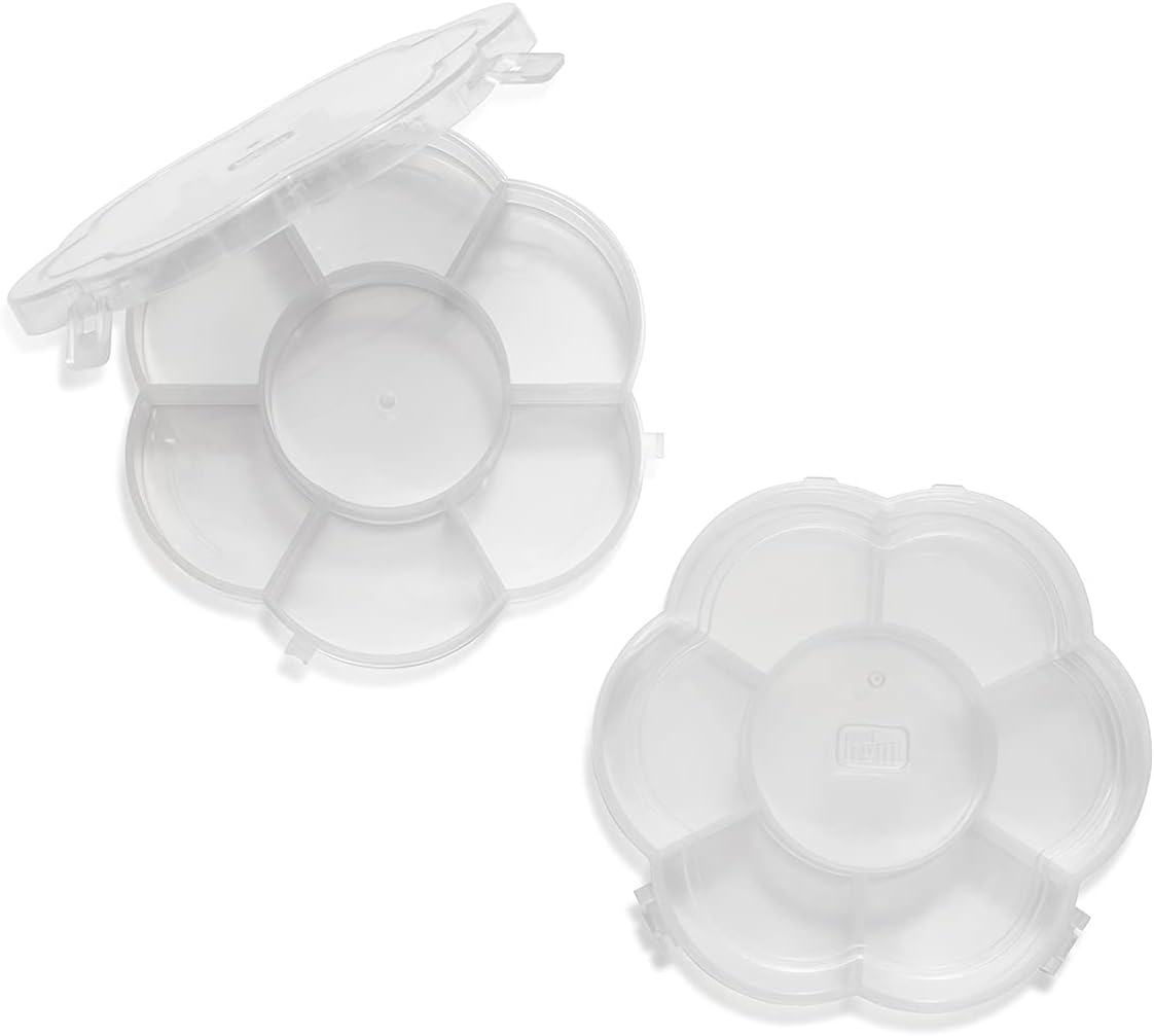 Prym - Prym Love Assortment Flower Empty 10cm Box - 2 Pieces, Transparent, 10 cm - Image 3