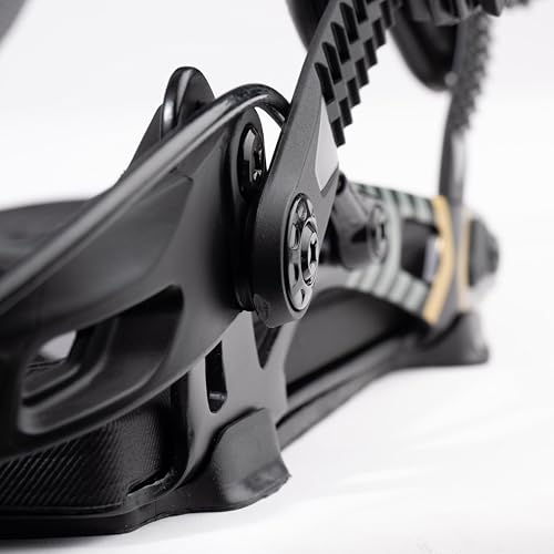 image for Nidecker Flow NX2 Snowboard Bindings – Black – All-Mountain Power 