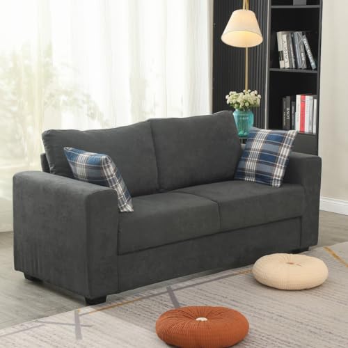 Panana Linen Fabric Sofa Couch Settee, Thick Seat Padded Cus