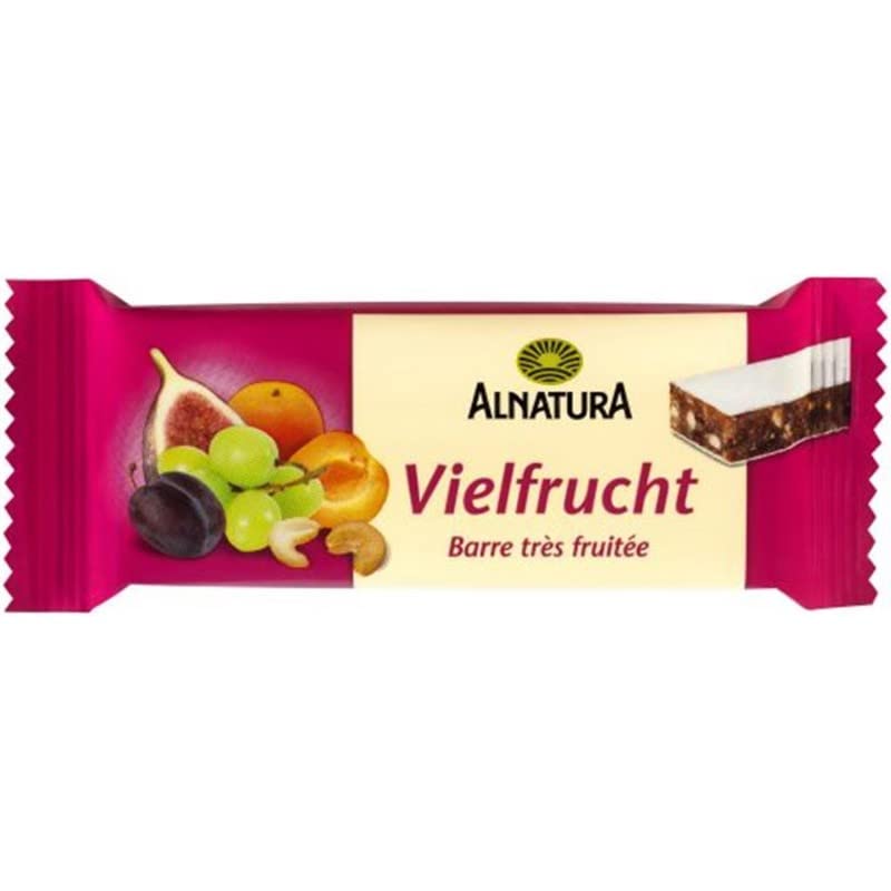Barre de fruits bio Alnatura l'énergie saine pour vos randonnées