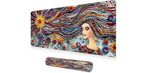 Grand tapis souris XXL 1000x400mm pour optimiser l'espace gaming