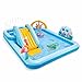Parc Aquatique Gonflable Pataugeoire pour Enfants avec Toboggan, Piscine D'éclaboussure De Centre De Jeu Gonflable De Pelouse, Jouet Gonflable pour Parc Aquatique(Size:Style 3)