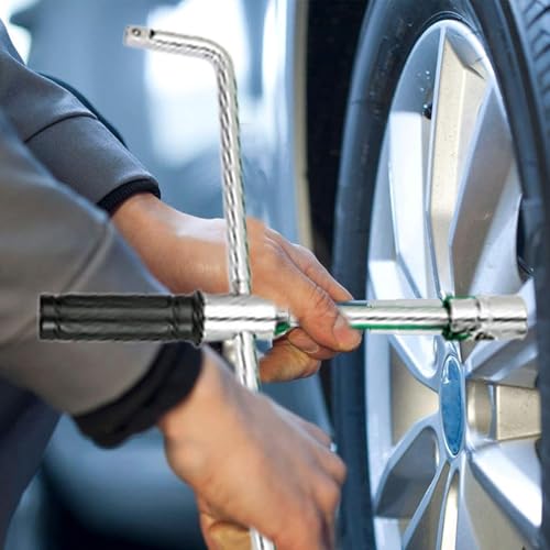 Llave de cubo de llanta extensible para extracción de tuercas de camión 4