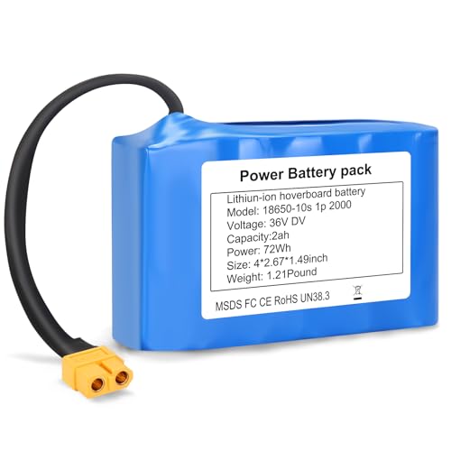 kunying 36V Lithium Battery Replacement High Capacity Endurance for Ho??ver??Board Battery