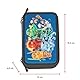 SKANDO BAGS Lego® NINJAGO® Family Federmäppchen - Stilvolle Organisation für Schreibutensilien mit DREI geräumigen Fächern, sicheren Reißverschlüssen und einzigartigen 1x1 Lego-Details,