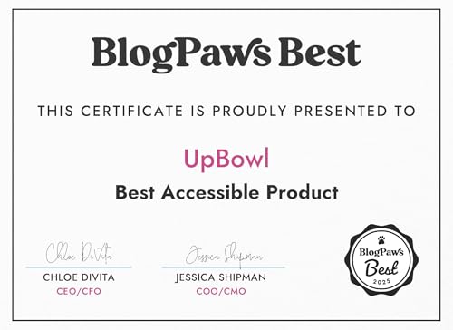 UpBowl™ No Bend Pet Bowl Kit – Pole & 2 Bowls | Easy Lift, Fill & Place Dog or Cat Bowls Without Bending by UpBowl - Image 8