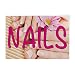 Nails #1 Indoor Store Sign Vinyl Decal Sticker 8
