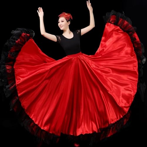 Jupe de danse orientale pour Halloween et jupes espagnoles amples - 6