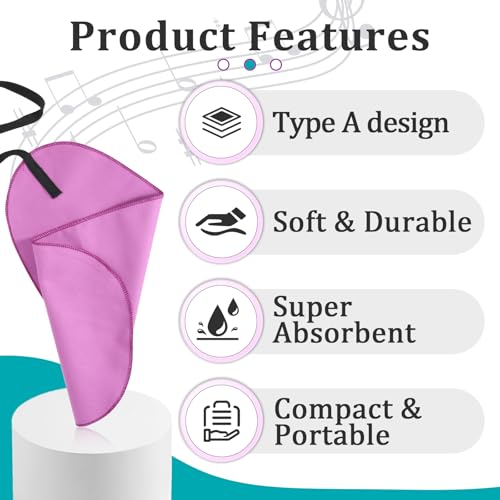 image for Joworthy 8 Pcs Cleaning Cloth Swab for Inside Tube with Weighted Endpo