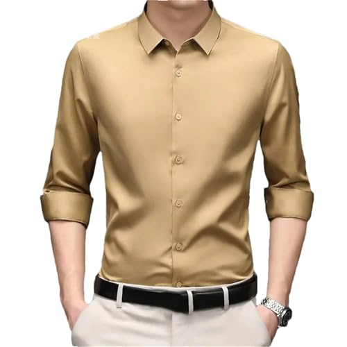 Chemise en soie glacée homme : l'élégance fluide pour les soirées chic et bals
