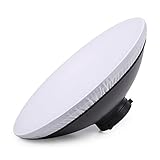 accesorios flash canon 【Revestimiento Reflectante Blanco Natural Profesional】-Reflectante blanco natural, efecto de luz suave, temperatura de color estándar, luz dura con luz suave, mejor expresión de la luz.