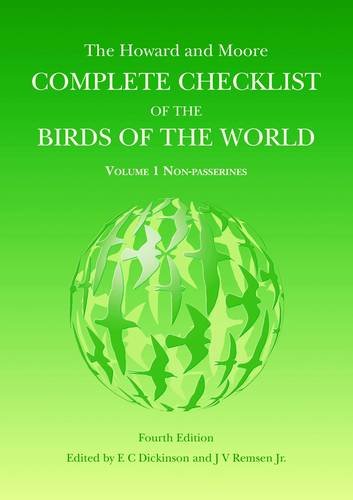 Télécharger The Howard and Moore Complete Checklist of the Birds of the World: Non-passerines Francais PDF