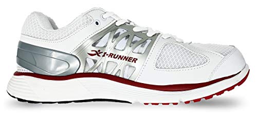 Chaussure athlétique pour homme Lincoln Hy-lan I-Runner en cuir blanc taille 42.5