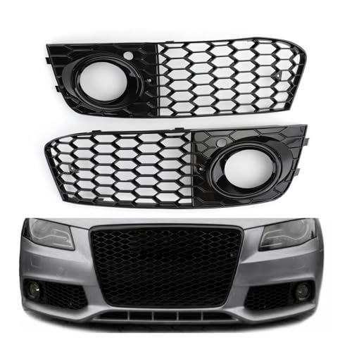 Grille antibrouillard A4 B8 RS4 2009-2012 cache d'admission d'air