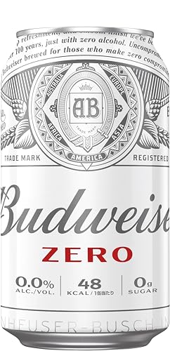 バドワイザー ゼロ 缶 Budweiser [ ノンアルコールビール 350ml × 24本 ] [...