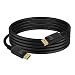 GearIT Gold Plated DisplayPort to DisplayPort Cable 6 Feet - 4K Resolution Ready (DP to DP Cable) Black