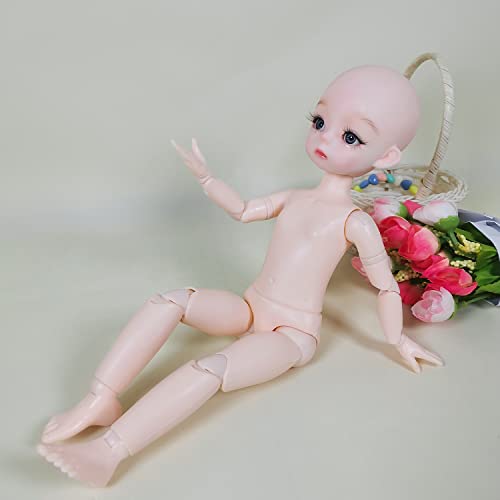 Proudoll 1/6 Bjd Doll 30Cm 12Inches Ball Jointed Sd Dolls 18 Move Joints Action Figures Pvc Diy Doll Body Customized Doll Handmade Makeup (Kelsey) #TOP6