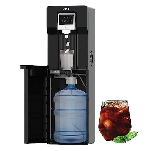 IKT Bottom Loading Water Dispenser Cooler with Ice Maker 27lbs Daily Capability Without HOT Water