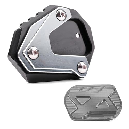 Support latéral pour Honda NX500 idéal pour stationner sur herbe et gravier