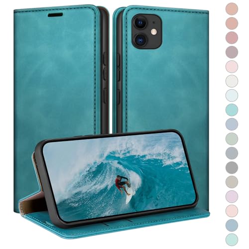 Coque iPhone 12 Pro avec RFID blocage et étui portefeuille anti-piratage