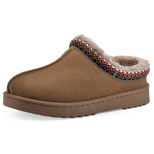 WHITE MOUNTAIN Women's Iceberg Faux Fur Slipper Clog