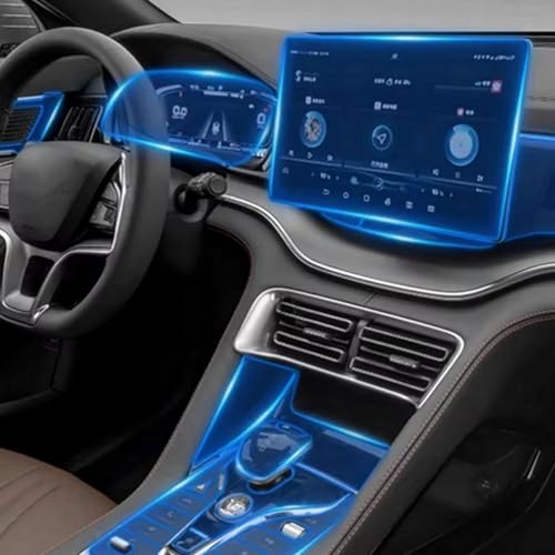Film de protection TPU pour BYD Song Plus DMI EV 2021-2022 console navigation 15,6"