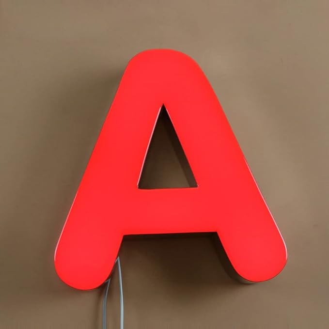 12 inch house numbers frontlit led floating home address number stainless steel large modern 