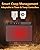 TIMEBAL 2025 Smart Chicken Coop Heater with Adjustable Temperature Remote Control, 200 Watts Radiant Heat Flat Panel Heaters for Winter Heating,Adaptable to Timer and Temp Controllers (Black)