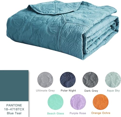 Hz & Hy Oversized King Bedspread 128X120 Extra Wide thumb #3