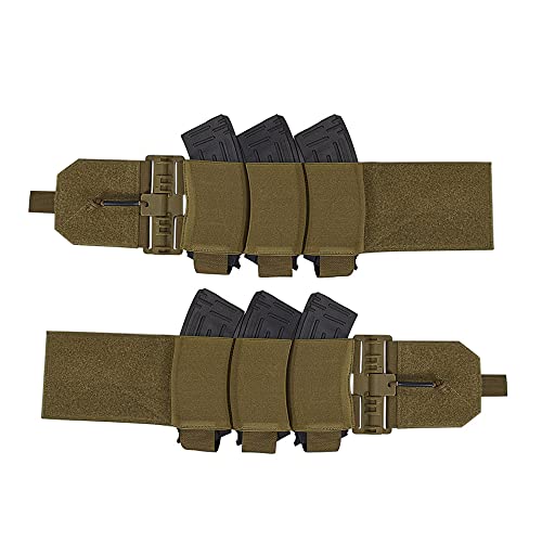 Sinairsoft Elastic Plate Carrie Cummerbund Quick Release Buckle With Ar Magazine Pouches Cb #TOP1