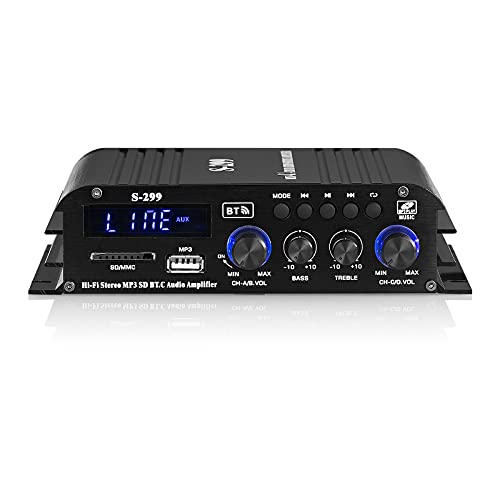 Nobsound 4.0CH Bluetoothデジタルパワーアンプ