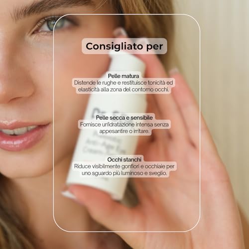 Dr. Sea - Crema-Siero Occhi Anti-Età Prebiotica Con Biotina - Riduce Occhiaie, Rughe & Borse - Idratante, Rassodante & Protettiva - 30Ml - 5