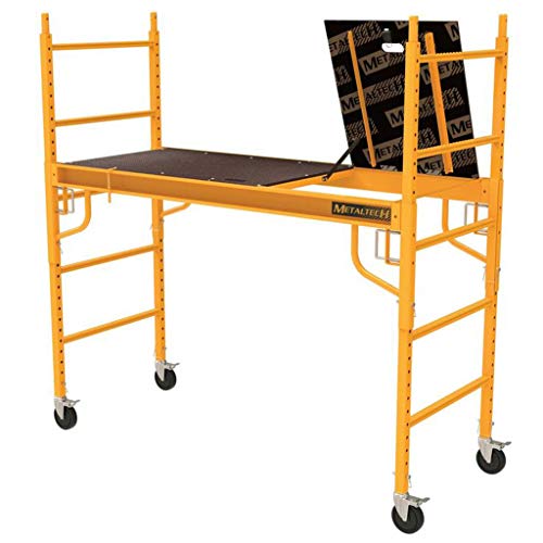 MetalTech Safeclimb Baker Style 6 ft. x 6 ft. x 2-1 2 ft. Scaffold 1100 lbs. Capacity
