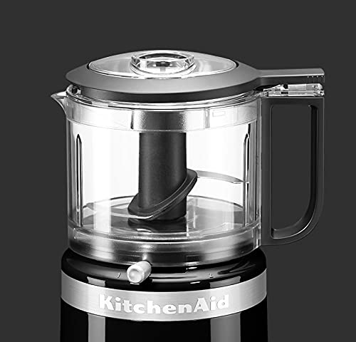 KitchenAid 5KFC3516EOB ,Mini-Food-Processor,Großartig zum Hacken, Vorbereiten von Dressings und Saucen, onyx schwarz