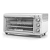 BLACK+DECKER Crisp 'N Bake Air Fry Countertop Convection Toaster Oven, XL Capacity, 8-Slice, 5-in-1, Fits 9” x 13” pan,12” Pizza, 60-Min Timer, Bake, Broil, Air Fry, Toast, Keep Warm, Stainless Steel