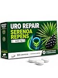 Serenoa Repens 640 mg - Integratore Prostata di Saw Palmetto - Integratore benessere vie urinarie, con Zucca e Ortica - Rimedio Naturale, 60 compresse