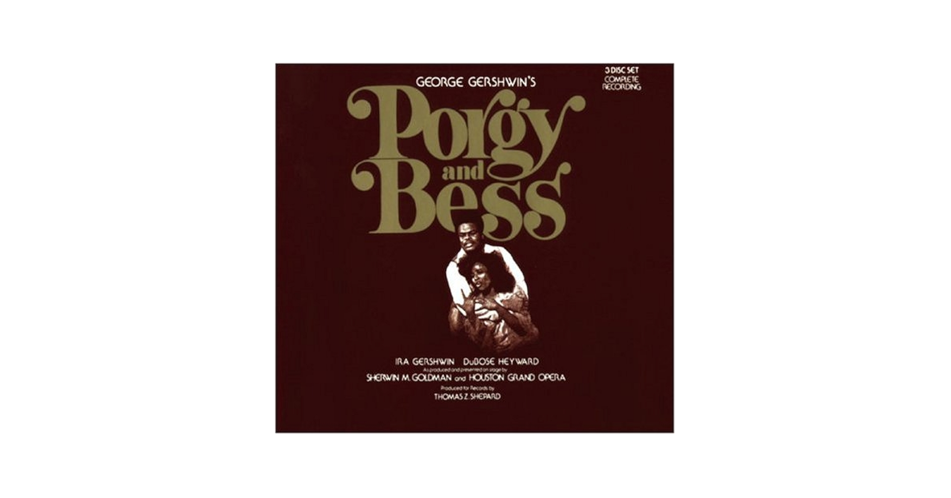 Amazon.com: Gershwin: Porgy and Bess: CDs y Vinilo