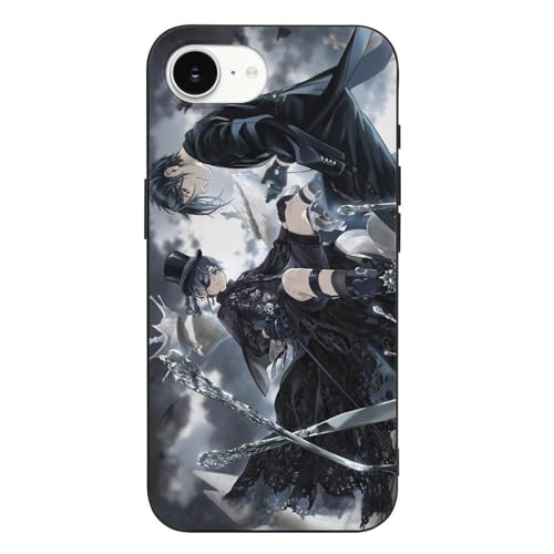 iPhone16E�p�P�[�X ������ �V�G���E�t�@���g���n�C�� �Z�o�X�`���� �X�}�z�P�[�X TPU �A�C�t�H��16E�p�P�[�X ������� �ϏՌ� �y�� ���C�����X�[�d�Ή� �g�уJ�o�[