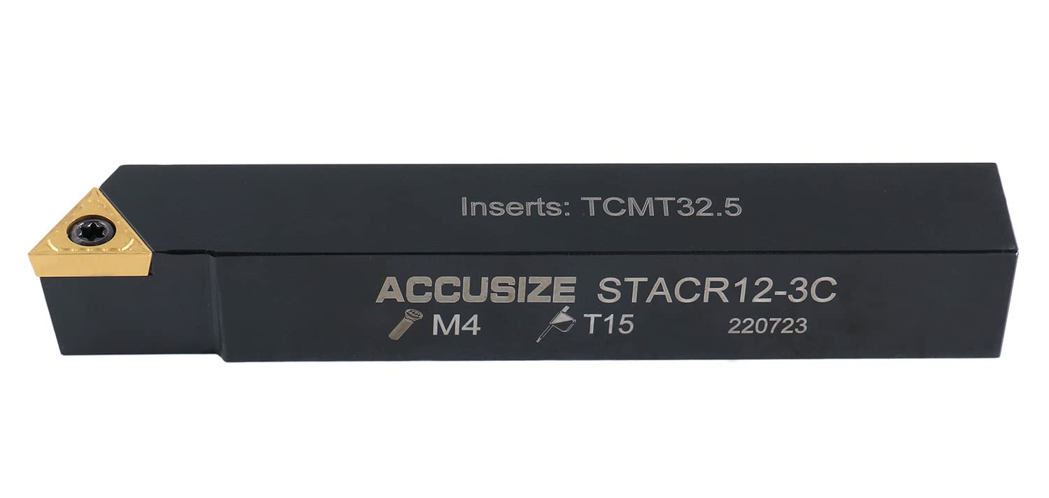 Accusize Industrial Tools Mini Indexable Turning Tool Boring, 3/4 in — Amazon image 9