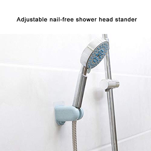 Soporte de ducha ajustable autoadhesivo para un baño cómodo y organizado 7