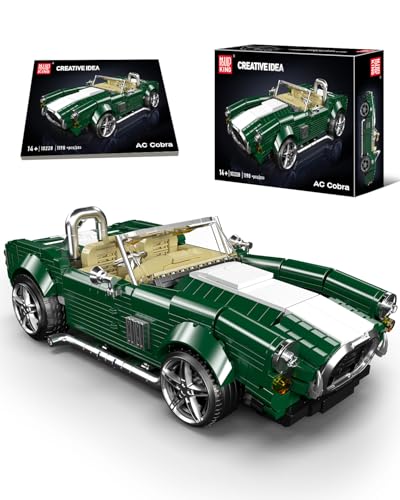 Mould King 10228 Statische Version Oldtimer Bausteine Modell, 1198 Teile Klemmbausteine Auto Blockmodell Kit als Spielzeug und Geschenk (14 Jahre und älter)