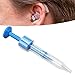 Earmold Syringe, Portable Ear Impression Syringe Refillable for Hearing Device for Fitting (Blue)
