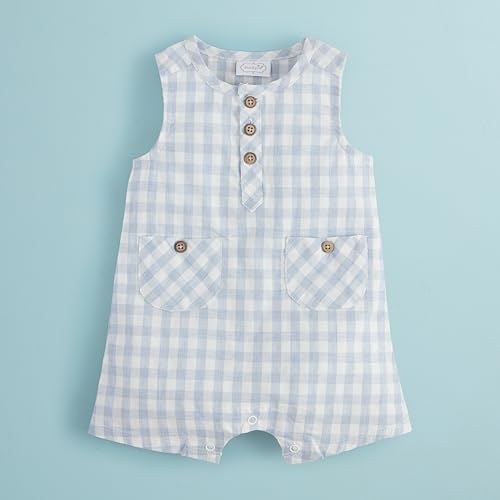 Mud Pie baby-boys Children's Gingham Shortall2