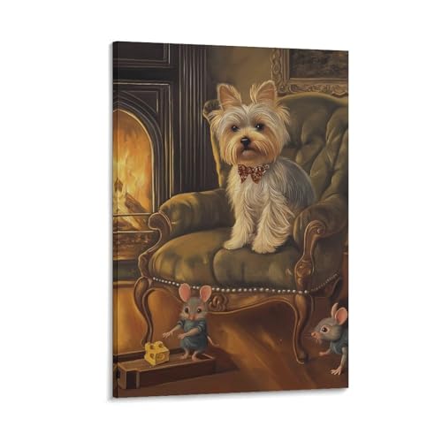 Impression sur toile premium de Yorkshire pour mur chic