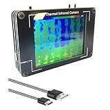 Infrared Thermal Imager Camera with 3.2 Inch LCD Screen, MLX90640 Sensor, 40-300°C Temperature Detection, ±2°C Accuracy, USB-C Charging, 10 Hour Battery Life for Industrial or Home-Applications